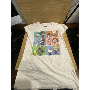 My Hero Academia X Hello Kitty and Friends. Shirt. Women. X-Small Cap Sleeve BS3
